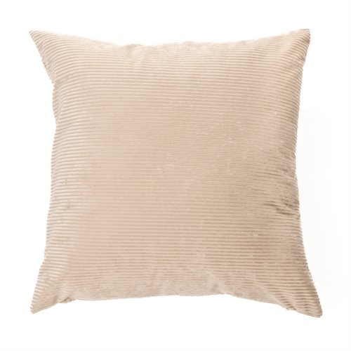 Corduroy natural european pillow