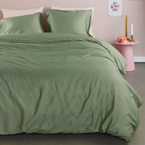 Smoothies sage green duvet cover 
