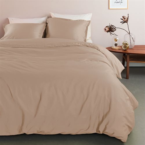 Smoothies taupe duvet cover 
